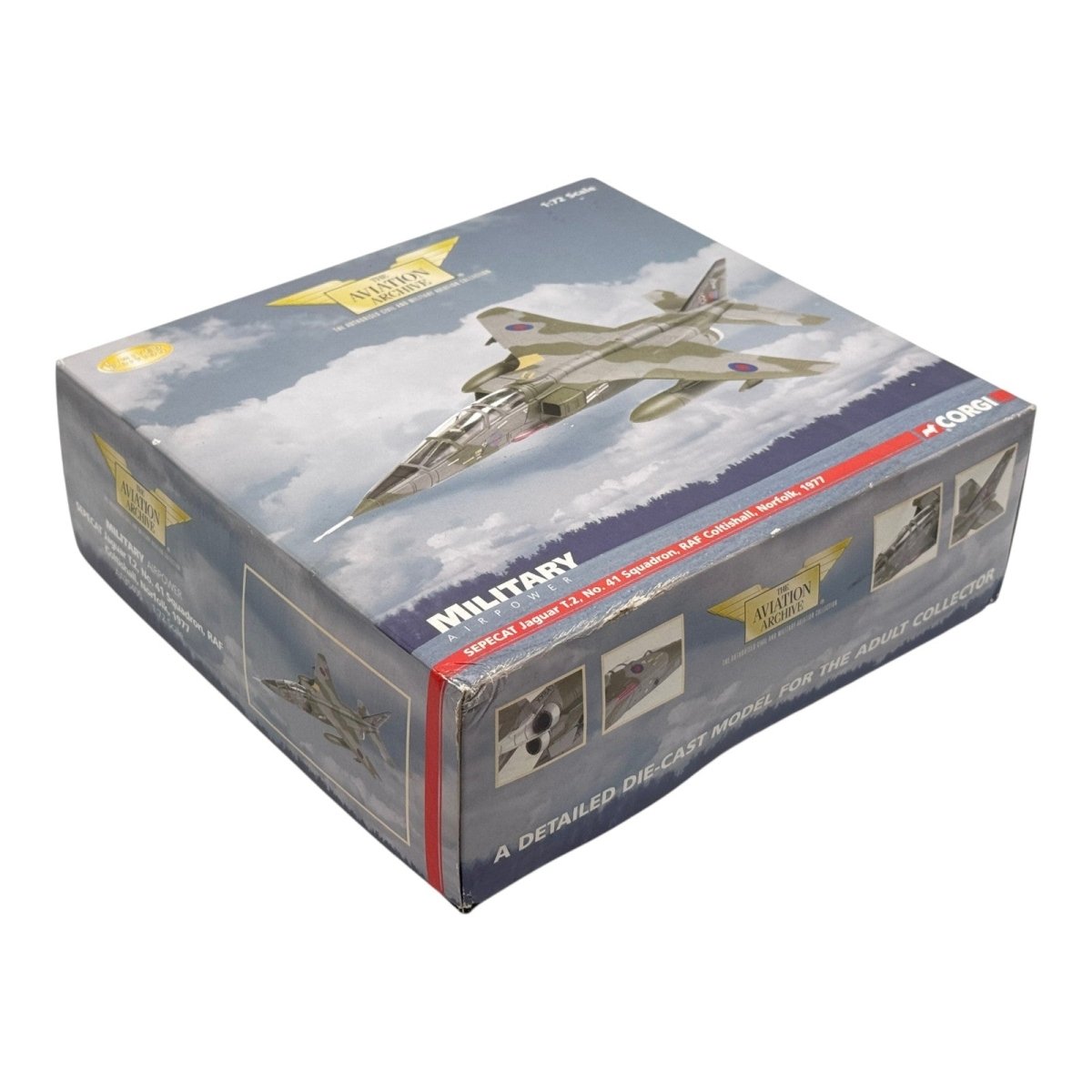 Corgi AA35405 1:72 SEPECAT Jaguar T.Mk 2 RAF No.41 Sqn Coltishall 1977 - Corgi