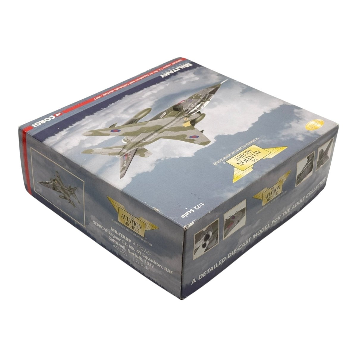 Corgi AA35405 1:72 SEPECAT Jaguar T.Mk 2 RAF No.41 Sqn Coltishall 1977 - Corgi