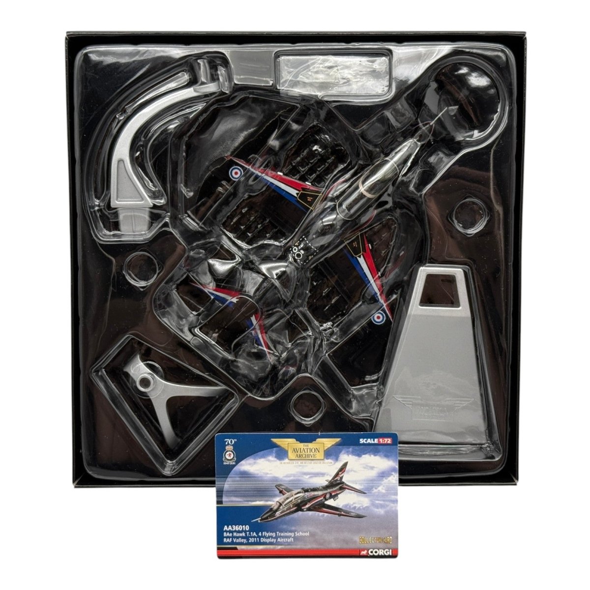 Corgi AA36010 1:72 BAe Hawk T.Mk 1 RAF No.4 FTS Jules Fleming 2011 Display - Corgi
