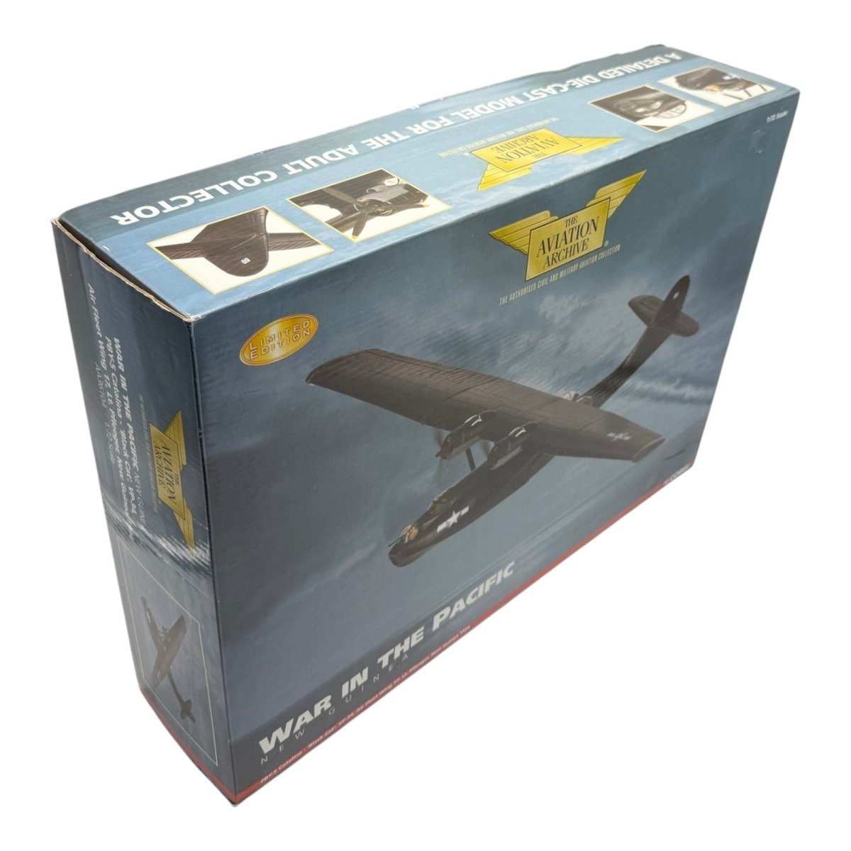 Corgi AA36104 1:72 Consolidated PBY-5A Catalina Black Cat White 69 William Pfleeger USN VP-34 New Guinea 1944 - Corgi