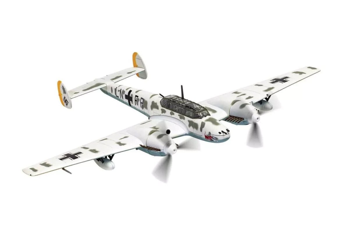 Corgi Aviation Archive 1:72 Messerschmitt Bf 110F - 2, LN+FR, 10(Z) Winter 1942/43 AA38510 - Corgi