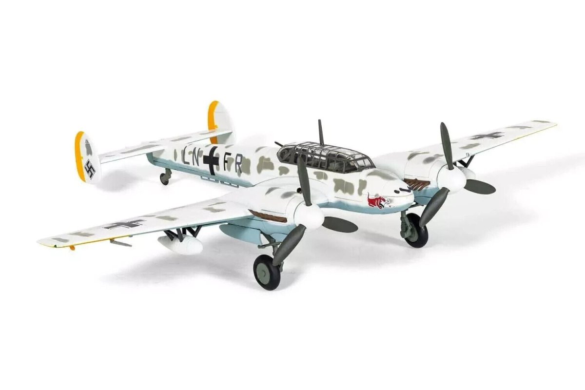 Corgi Aviation Archive 1:72 Messerschmitt Bf 110F - 2, LN+FR, 10(Z) Winter 1942/43 AA38510 - Corgi