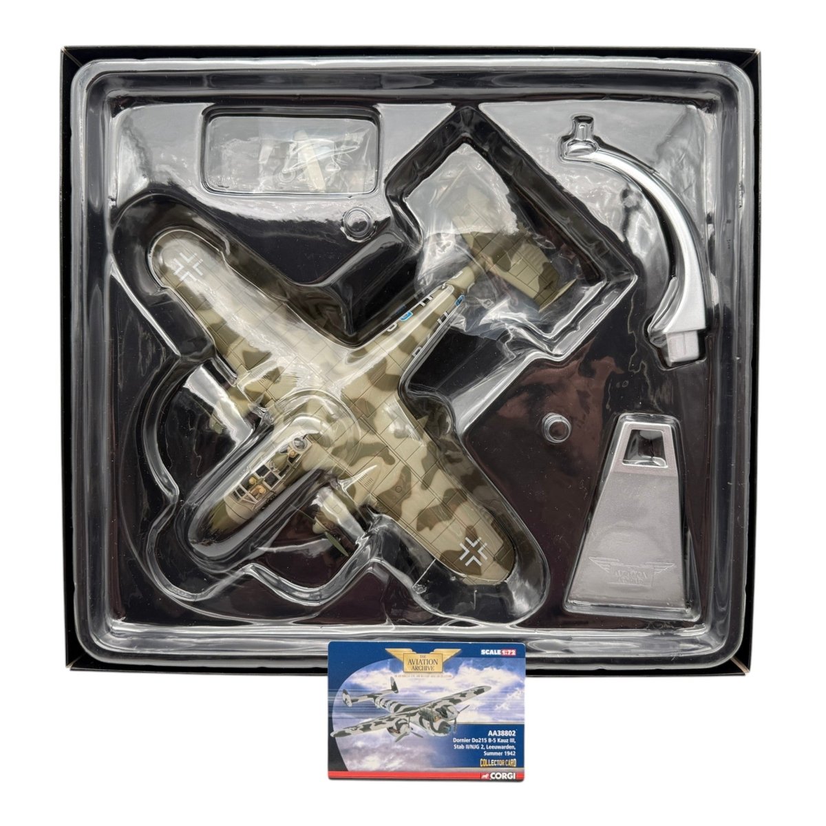 Corgi AA38802 1:72 Dornier Do 215B-5 R4+DC Helmut Lent NJG 2 Holland 1942 - Corgi