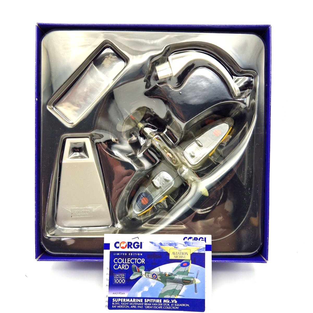 Corgi Aviation Archive 1:72 Supermarine Spitfire Mk.Vb Diecast Model AA31934A - Corgi