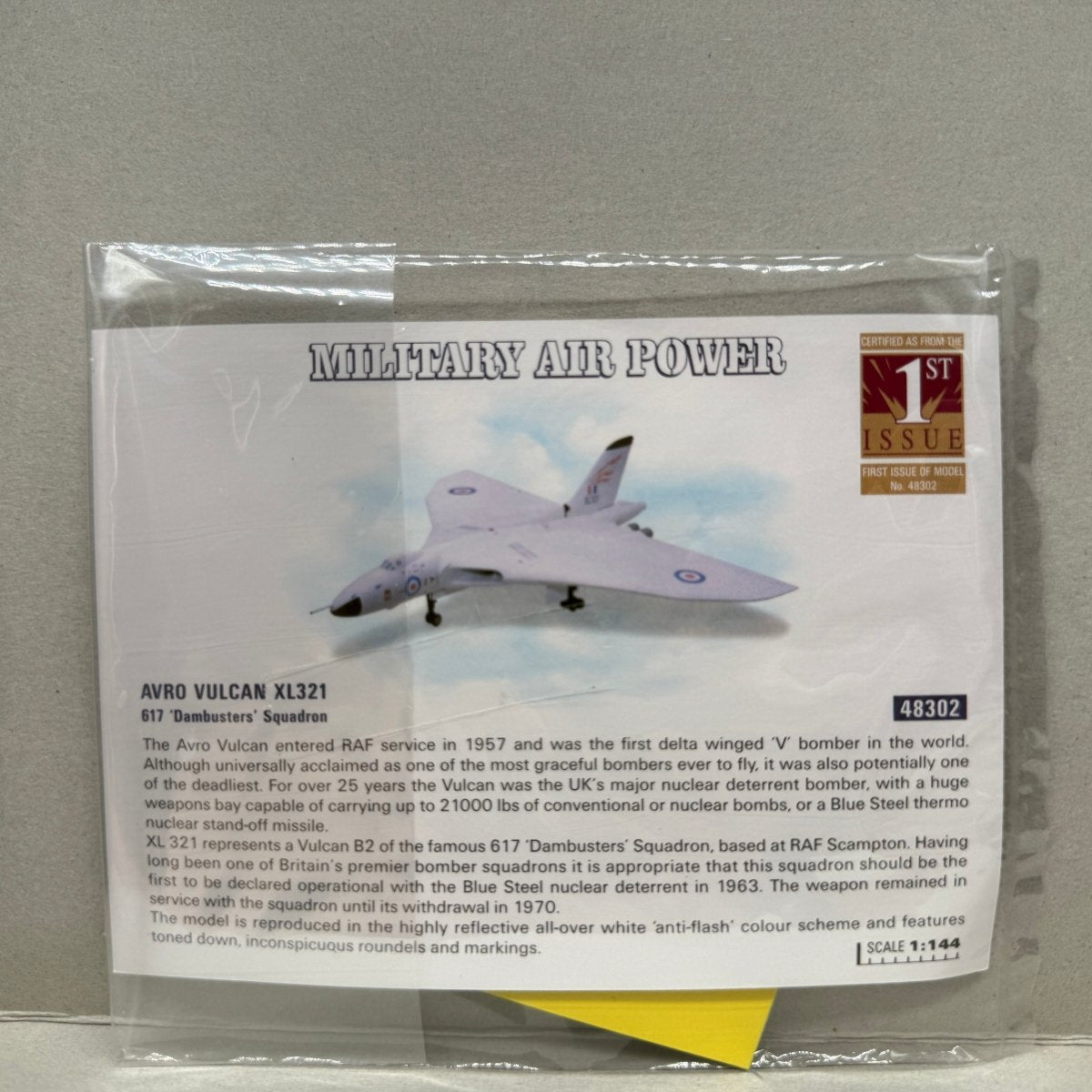 Corgi Aviation 48302 1:144 Avro Vulcan XL321 617 Dambusters - Corgi