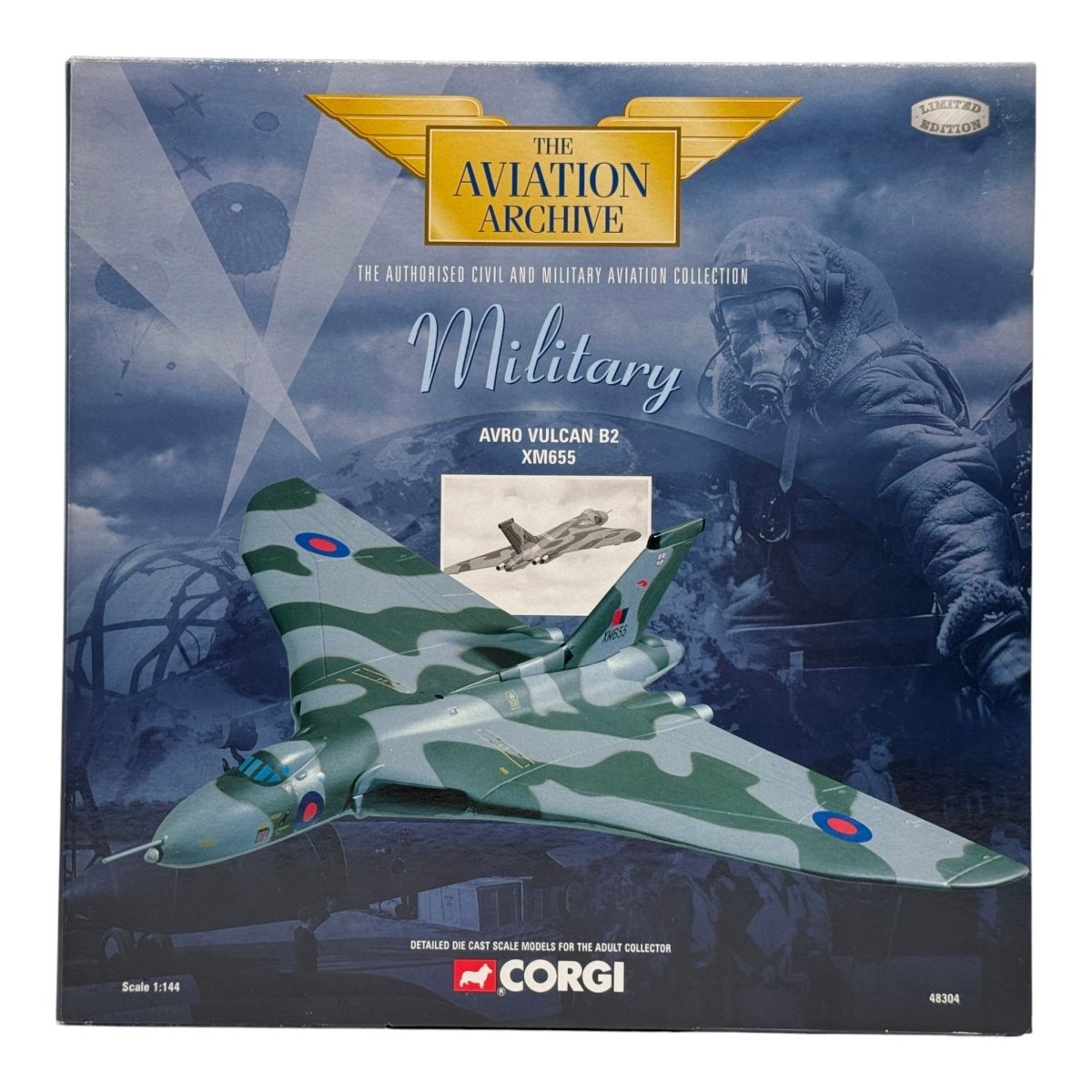 Corgi Aviation 48304 1:144 Avro Vulcan B.Mk 2 RAF XM655 - Corgi