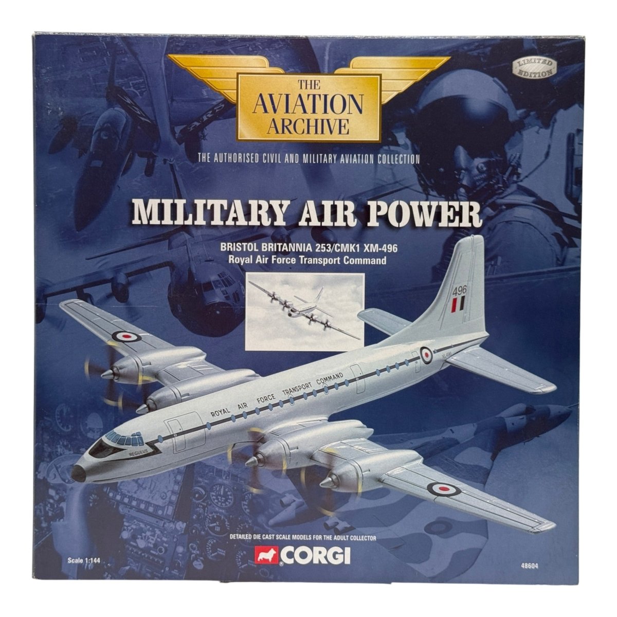 Corgi Aviation 48604 1:144 Bristol Britannia XM496 RAF TC - Corgi
