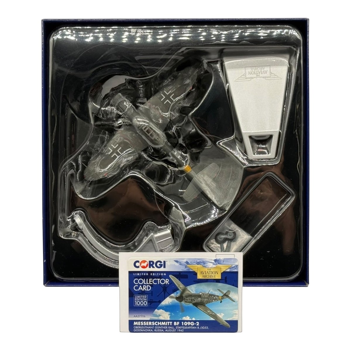 Corgi Aviation AA27106 1:72 Messerschmitt Bf 109G - 2 Gunther Rall 8./JG 52 - Corgi