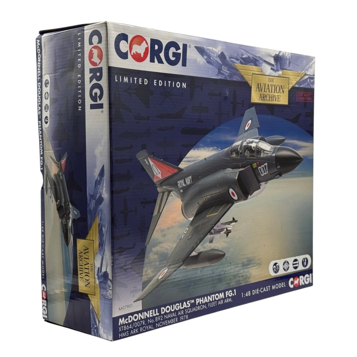 Corgi Aviation AA27901 1:48 F - 4K Phantom FG.Mk 1 Ark Royal - Corgi