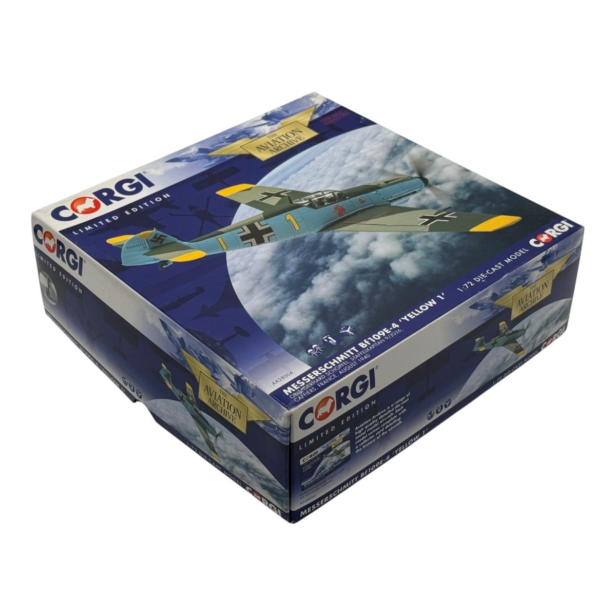 Corgi Aviation AA28004 1:72 Messerschmitt Bf 109E Yellow 1 JG 26 BoB 1940 - Corgi