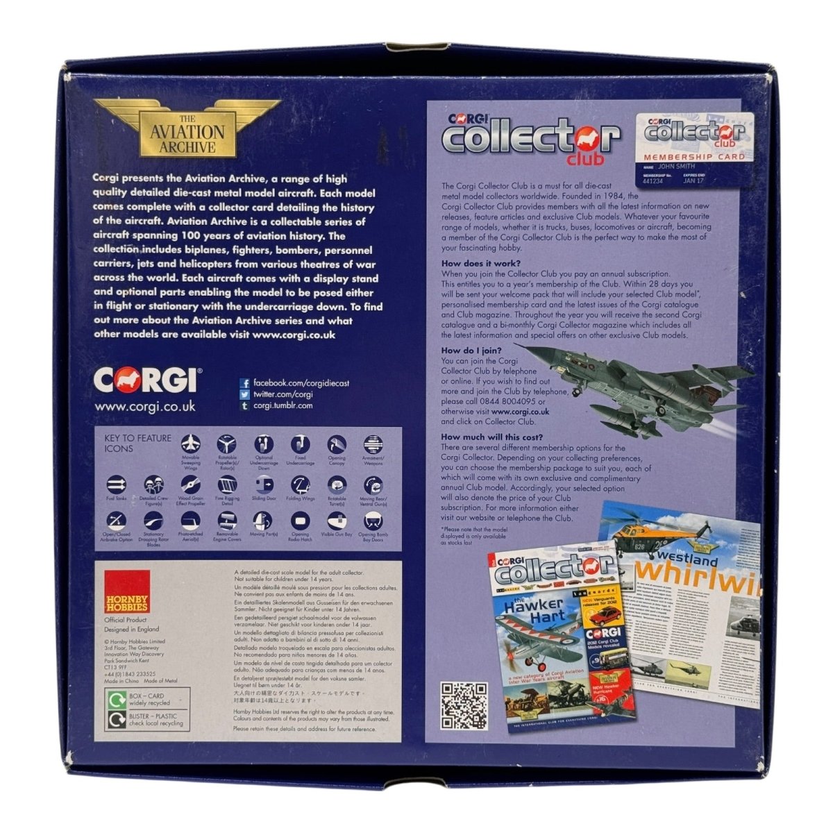 Corgi Aviation AA28004 1:72 Messerschmitt Bf 109E Yellow 1 JG 26 BoB 1940 - Corgi