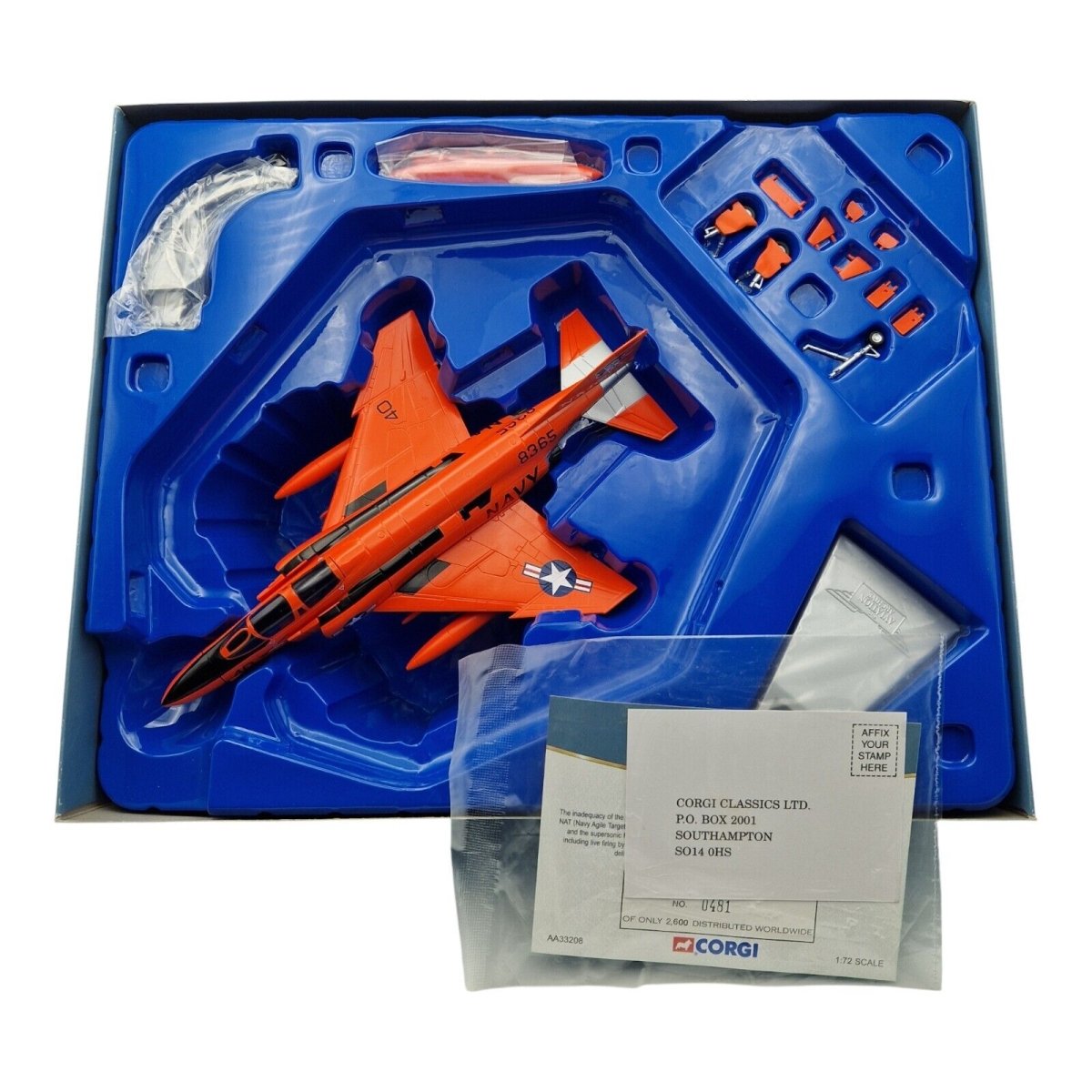 Corgi Aviation Archive 1:72 McDonnell - Douglas QF - 4B Phantom Drone AA33208 - Corgi
