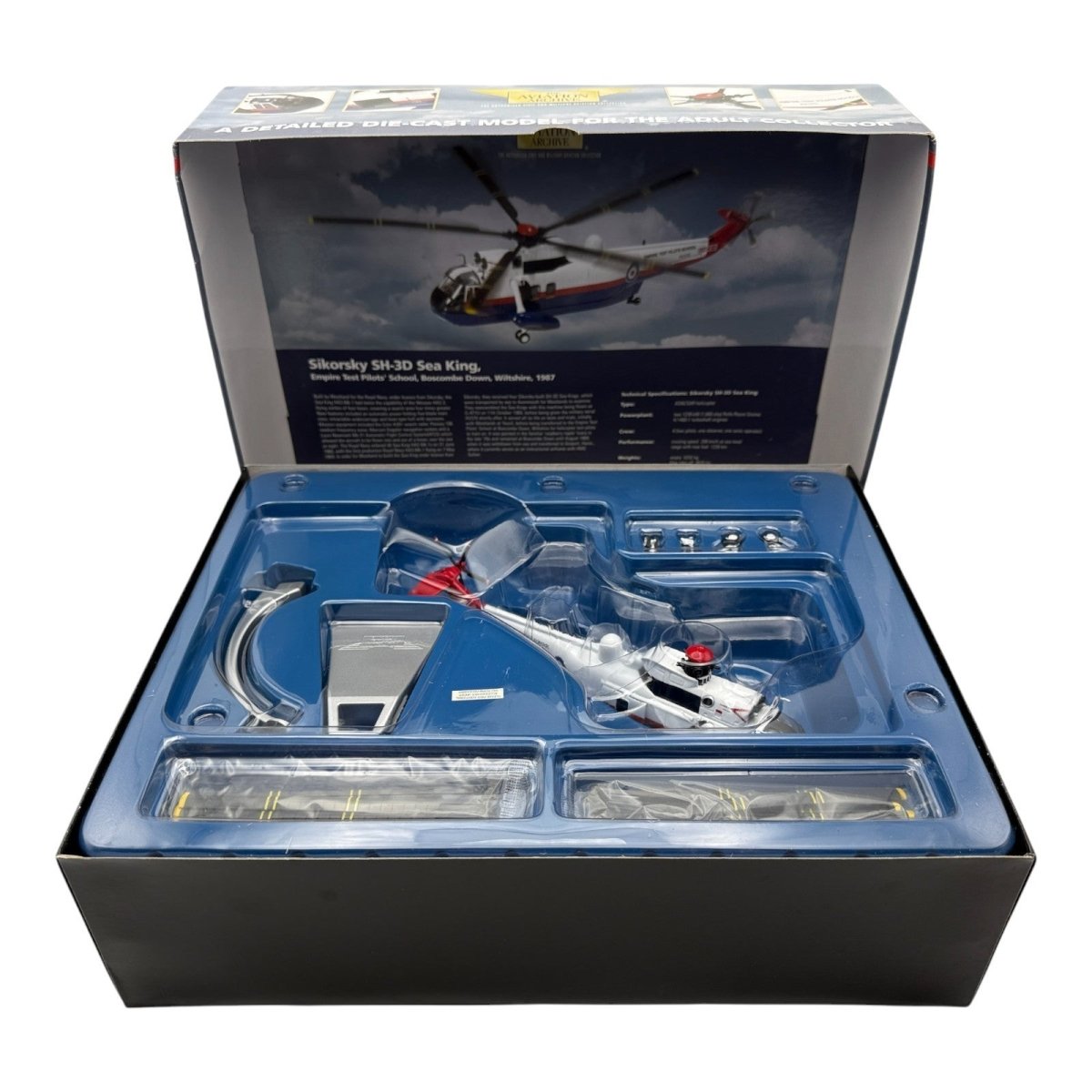 Corgi Aviation AA33412 1:72 Sikorsky SH - 3D Sea King Empire Test Pilots School - Corgi