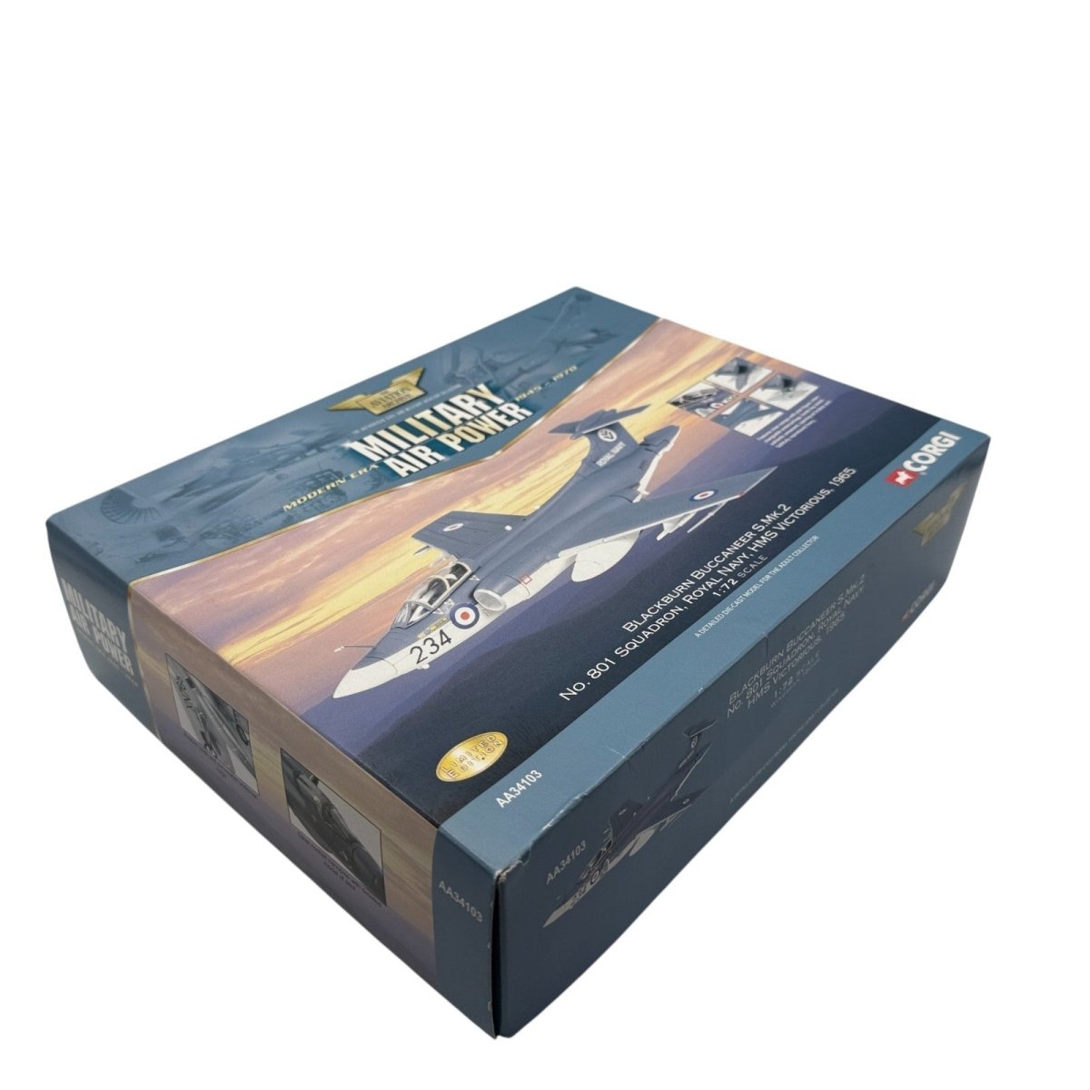 Corgi Aviation AA34103 1:72 Blackburn Buccaneer Royal Navy HMS Victorious - Corgi