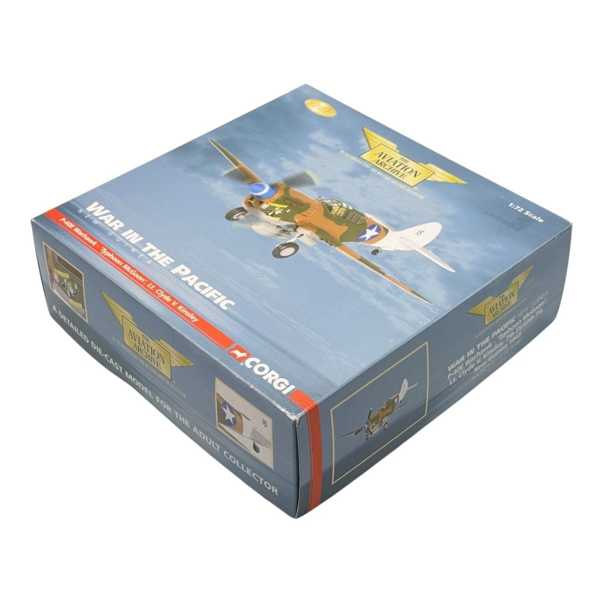 Corgi Aviation AA35211 1:72 P - 40E Warhawk 'Typhoon McGoon' Lt Clyde V Kinsley - Corgi