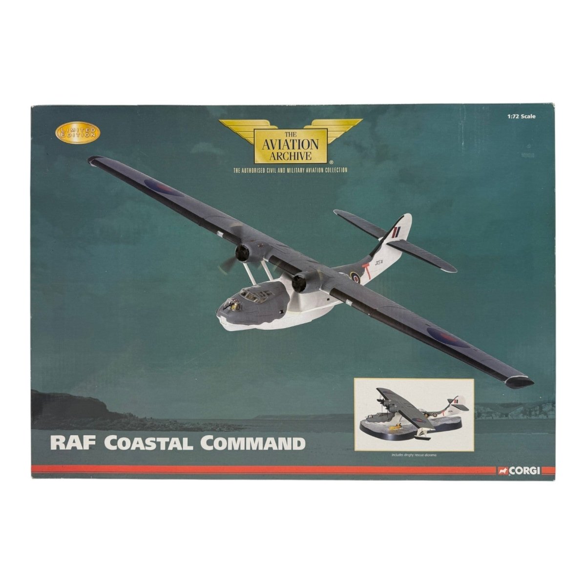 Corgi Aviation AA36103 1:72 Catalina Mk IVA Rescue Diorama - Corgi