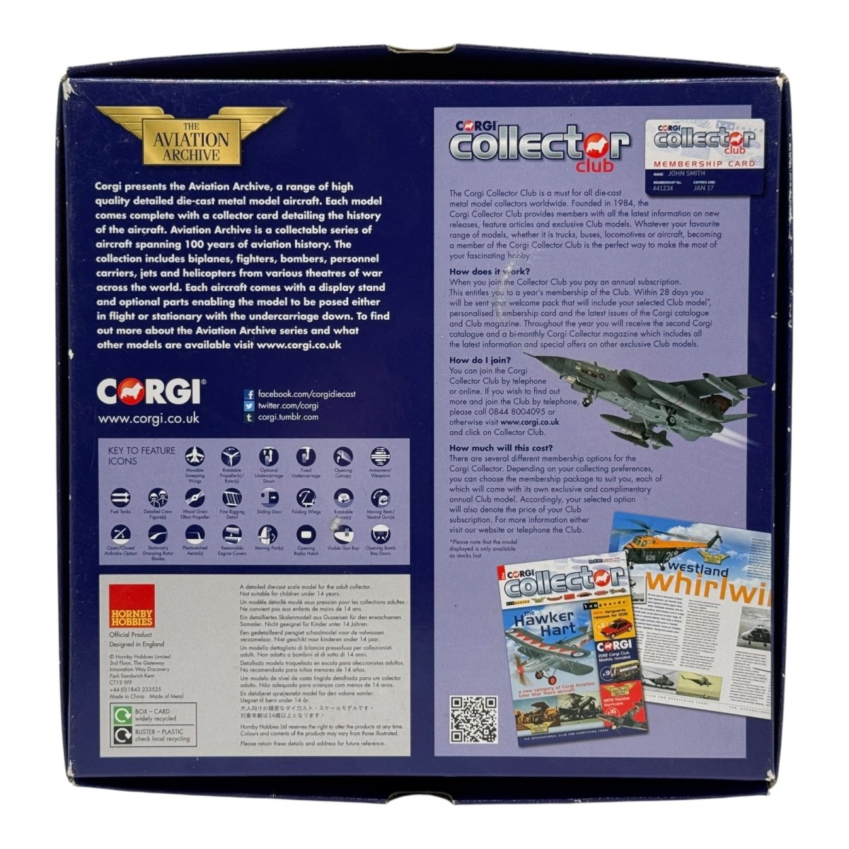 Corgi Aviation AA36512 1:72 Hawker Typhoon Mk I RAF 245 Sqn - The Collectables Vault