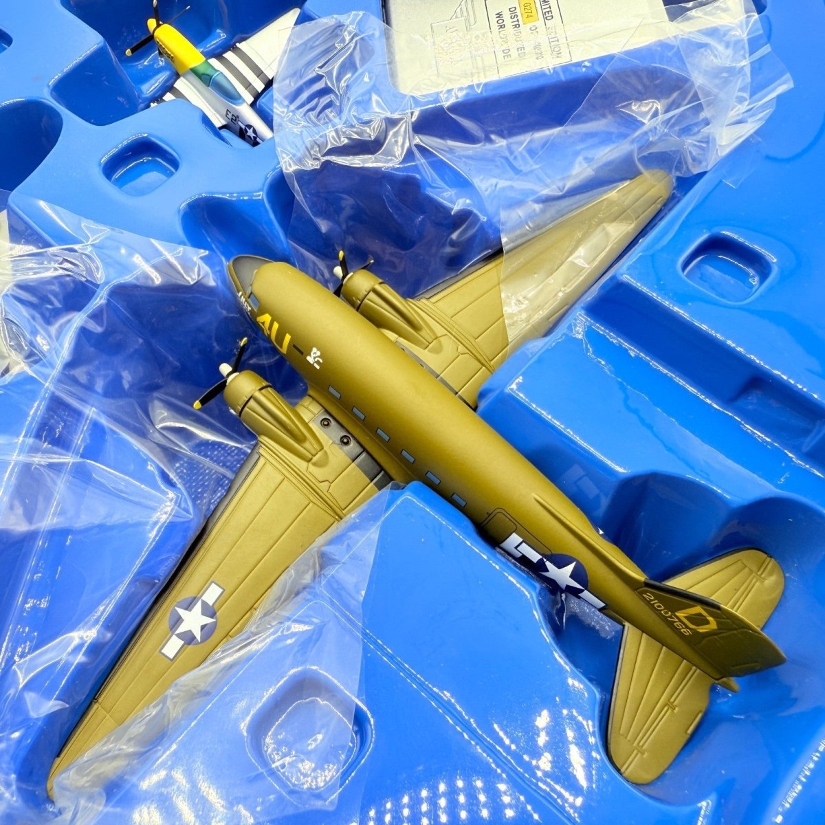Corgi Aviation AA99148 1:144 C - 47, P - 47D, P - 51D 60th Anniversary Aircraft Set - Corgi