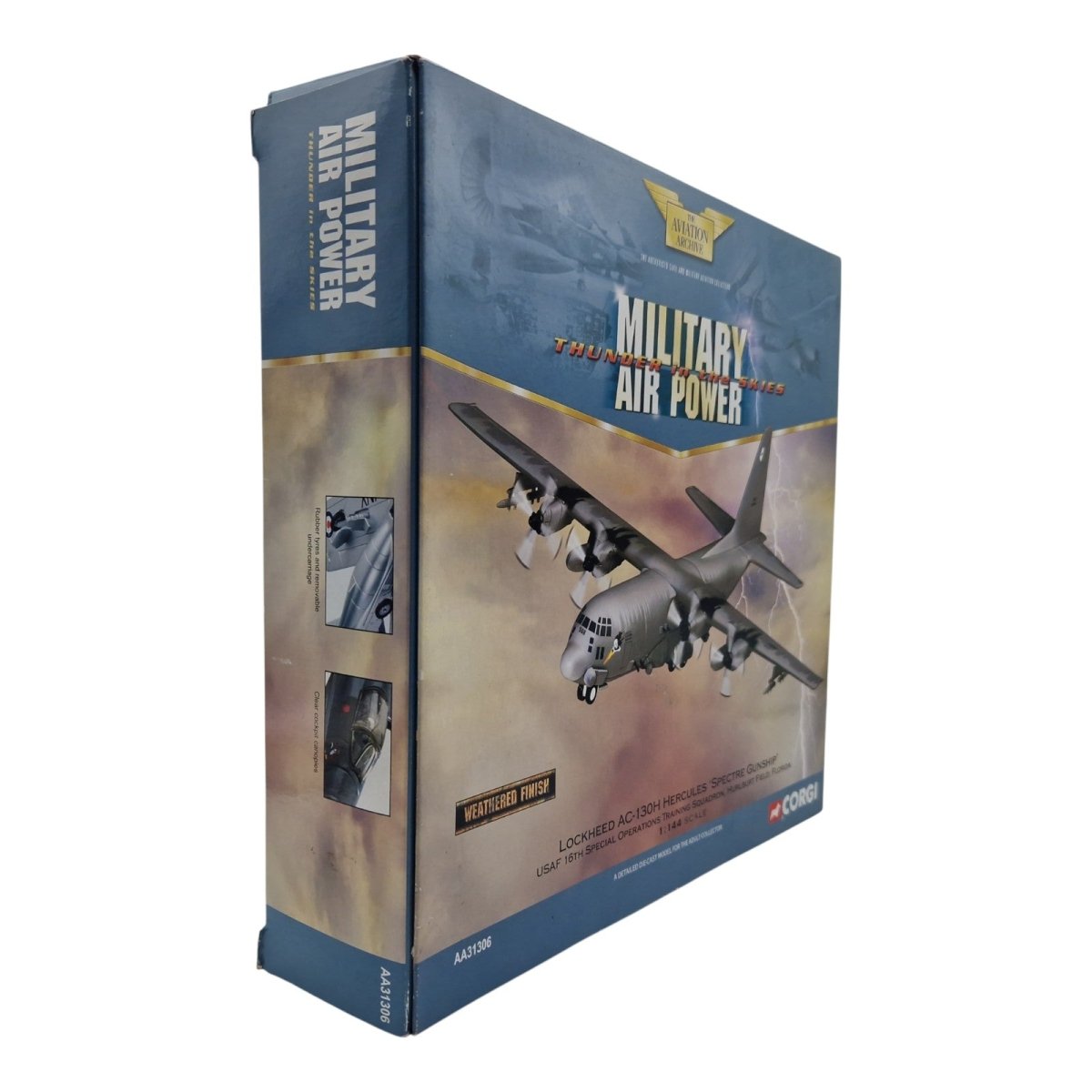 Corgi Aviation Archive 1:144 AC - 130H Hercules 'Spectre Gunship' AA31306 - Corgi