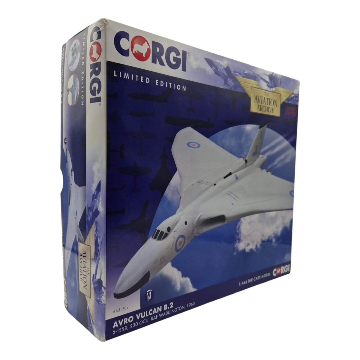 Corgi Aviation Archive 1:144 Avro Vulcan B.2 XH558 230 OCU AA31208 - Corgi