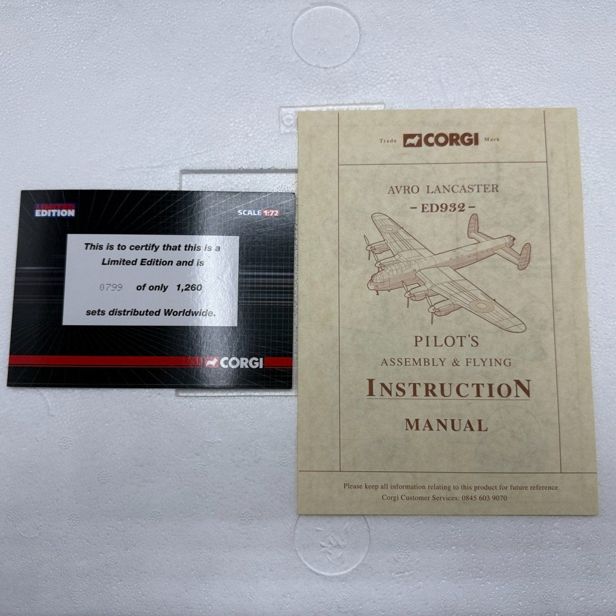 Corgi Aviation Archive 1:72 AA32612 Lancaster MKIII, WC Guy Gibson, 617 Squadron - Corgi