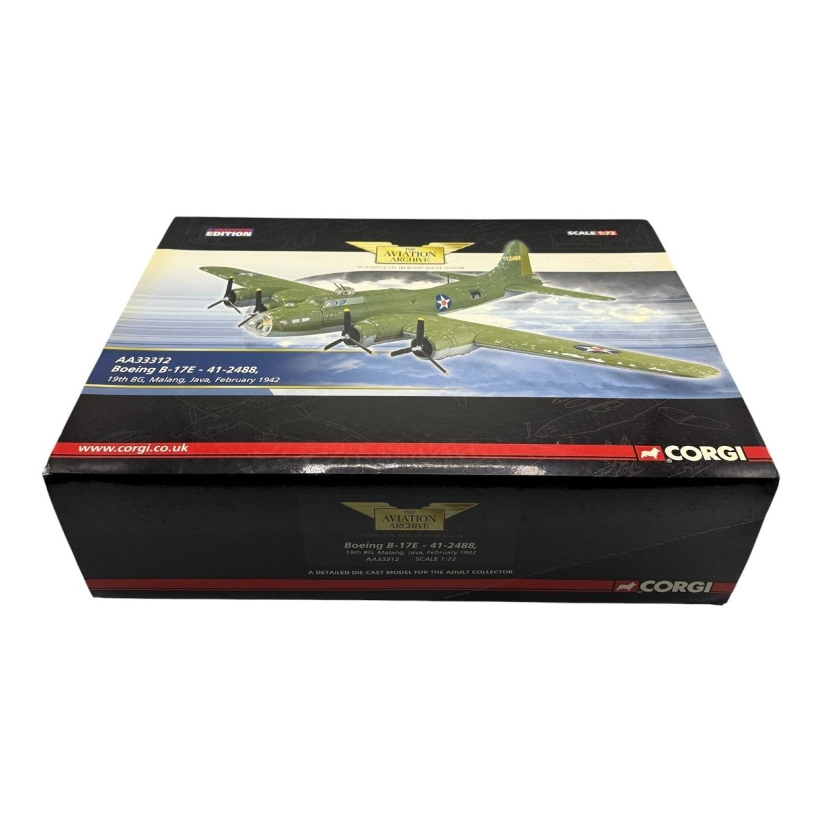 Corgi Aviation Archive 1:72 AA33312 Boeing B - 17E, 19th BG 1942 - Corgi