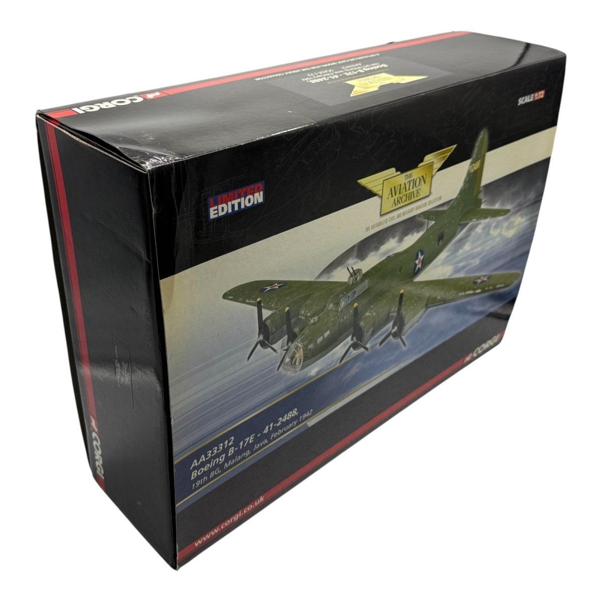 Corgi Aviation Archive 1:72 AA33312 Boeing B - 17E, 19th BG 1942 - Corgi
