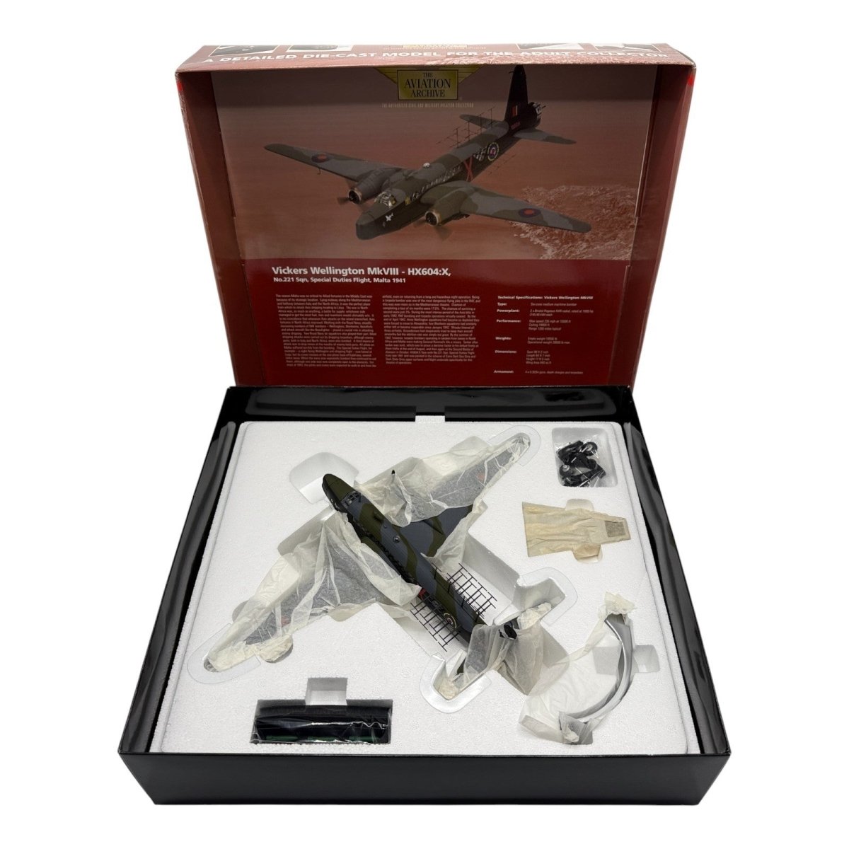 Corgi Aviation Archive 1:72 AA34804 Wellington MKVIII HX604, 221 Sqn - Corgi