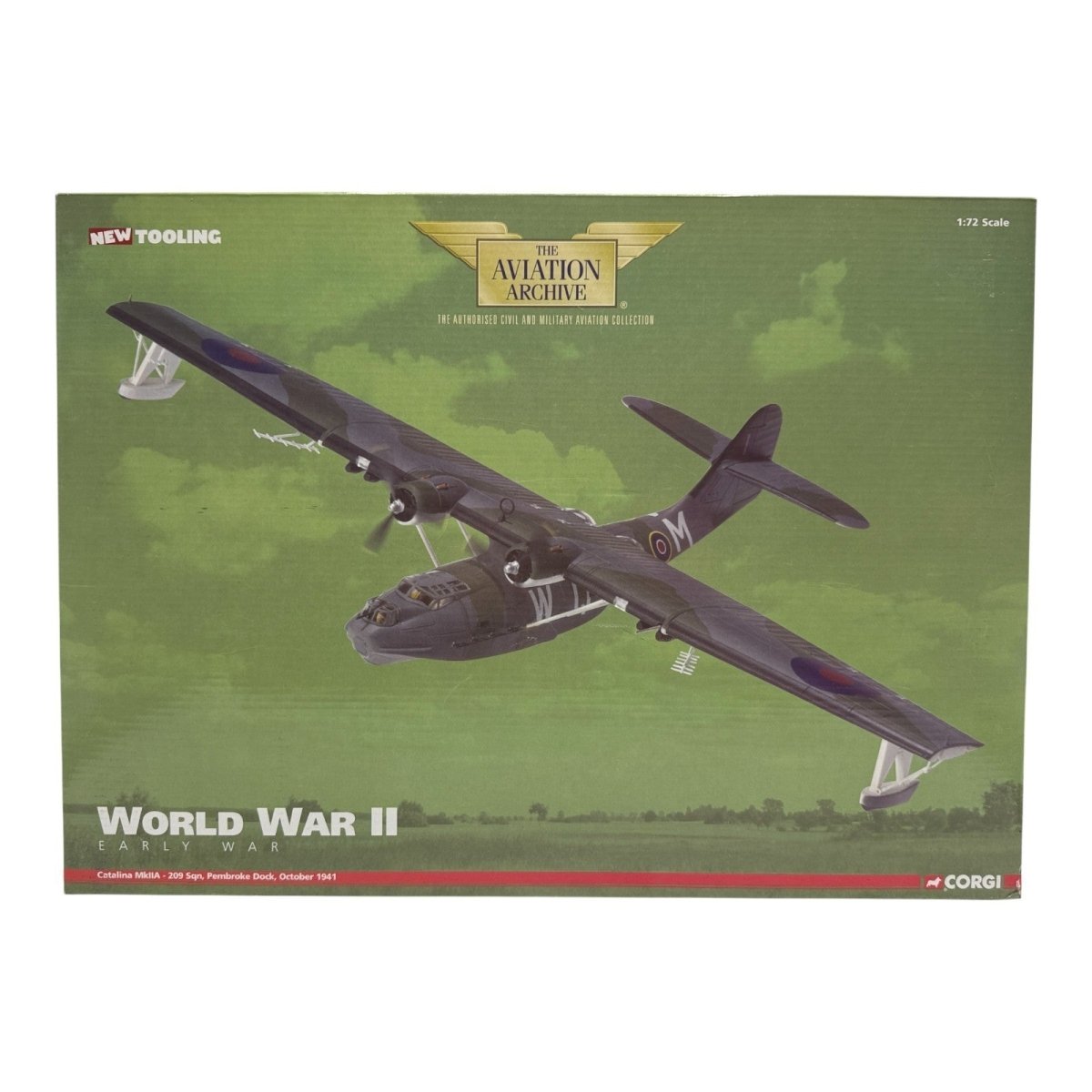 Corgi Aviation Archive 1:72 AA36101 Catalina MKIIA, 209 Sqn 1941 - Corgi