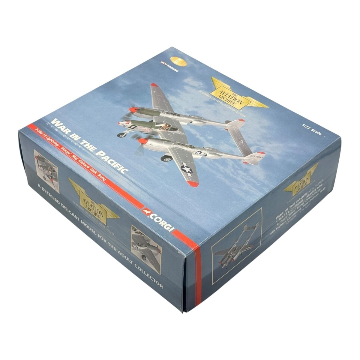 Corgi Aviation Archive 1:72 AA36601 P - 38J Lightning Richard Bong 49th FG 9th FS - Corgi