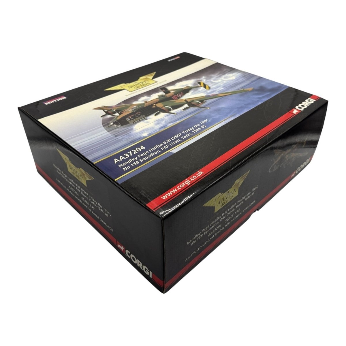 Corgi Aviation Archive 1:72 AA37204 Halifax ‘Friday the 13th’ 158 Squadron - Corgi