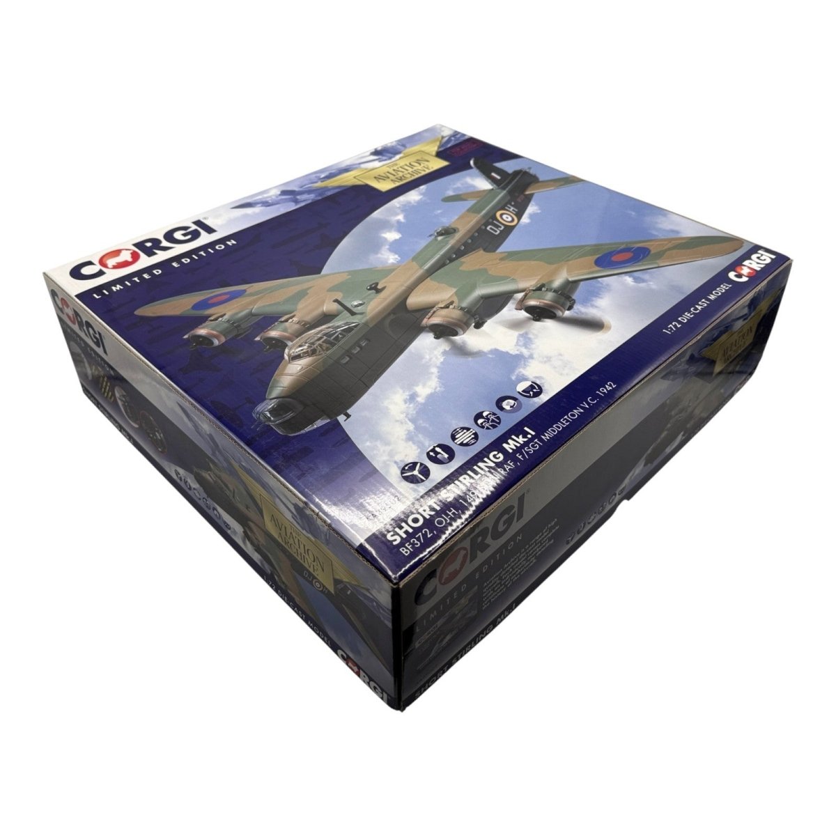 Corgi Aviation Archive 1:72 AA39502 Short Stirling MKI, F/Sgt Middleton - Corgi