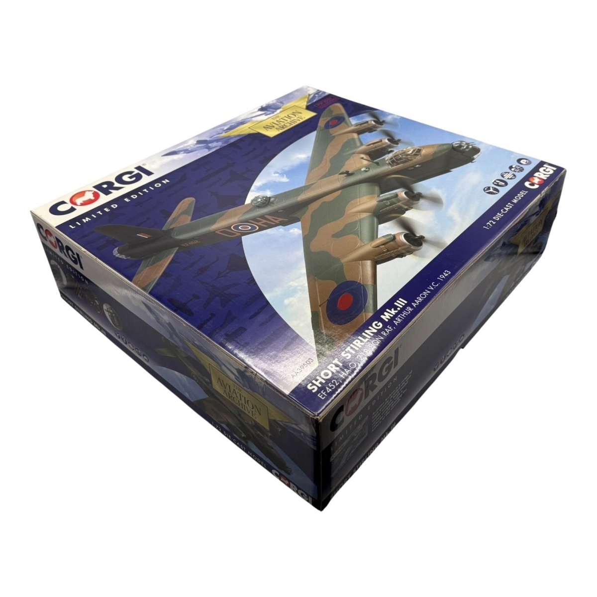 Corgi Aviation Archive 1:72 AA39503 Short Stirling MKIII, RAF 218 Sqn - Corgi