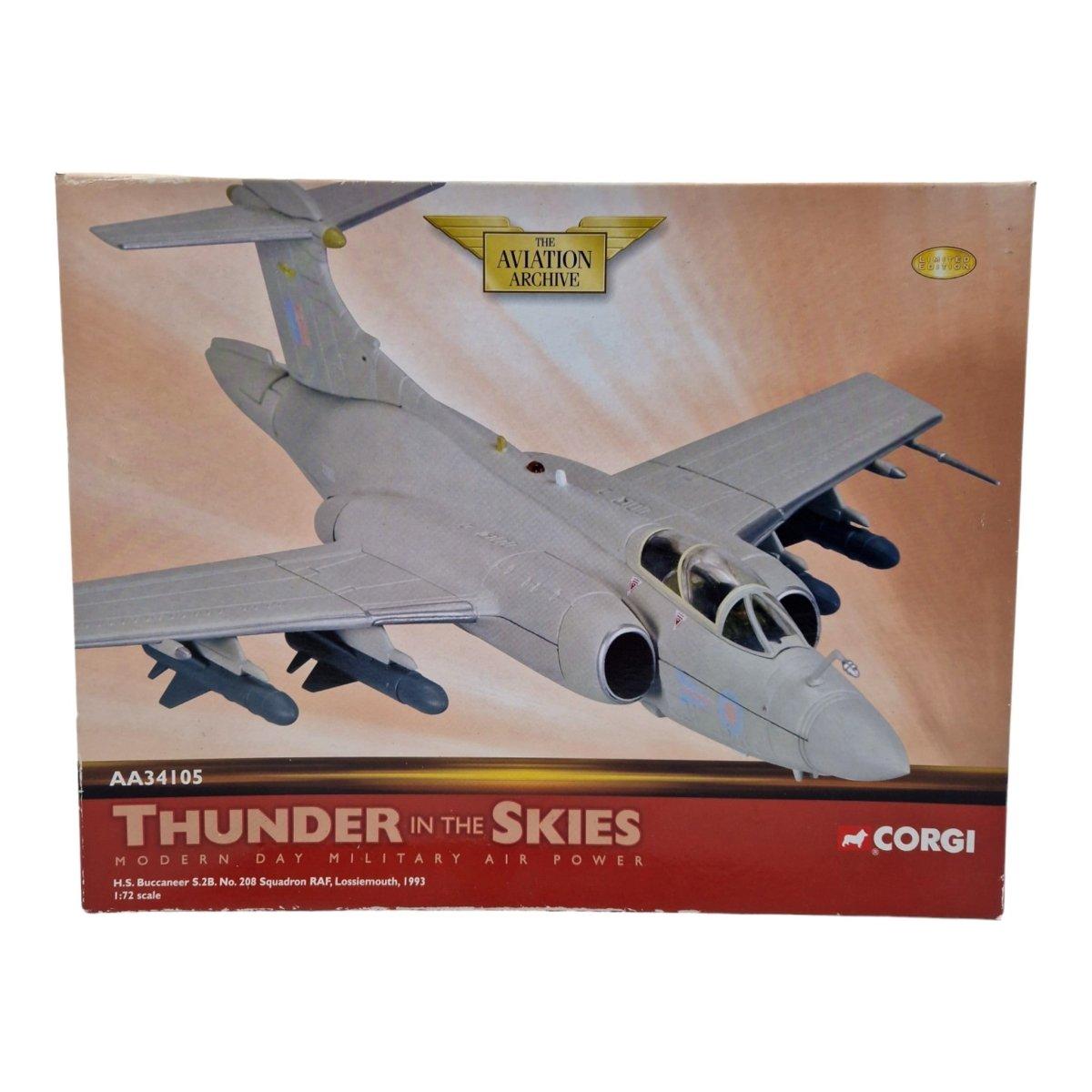 Corgi Aviation Archive 1:72 Blackburn Buccaneer S.Mk 2B RAF Lossiemouth AA34105 - Corgi