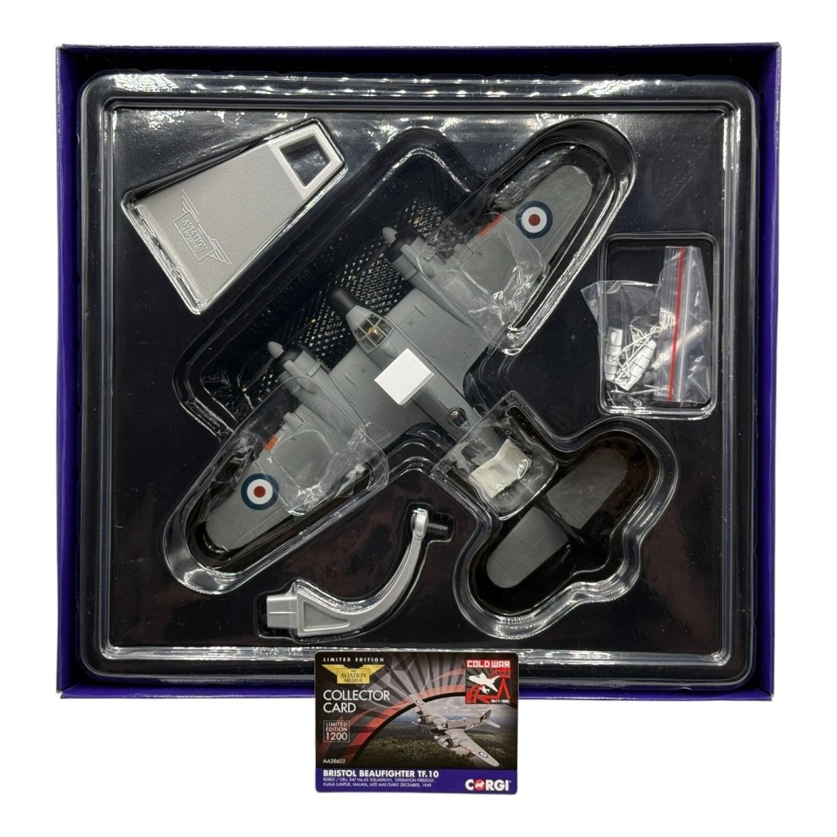 Corgi Aviation Archive 1:72 Bristol Beaufighter TF.10, RAF No.45 Sqn, AA28602 - Corgi