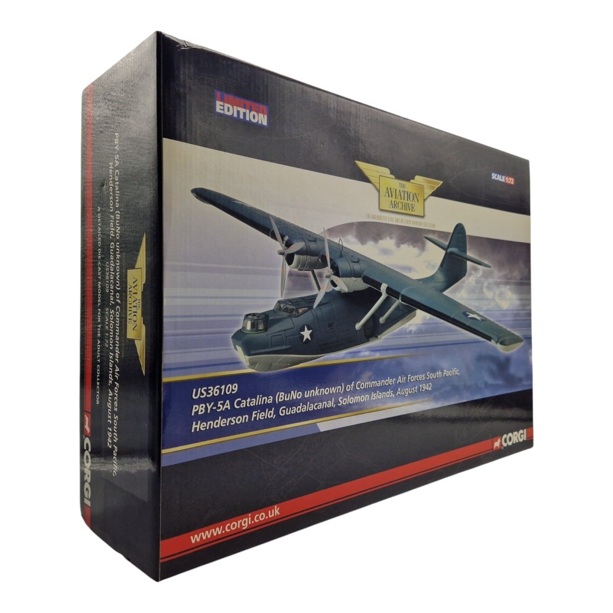 Corgi Aviation Archive 1:72 Catalina John S. McCain, Henderson Field US36109 - Corgi