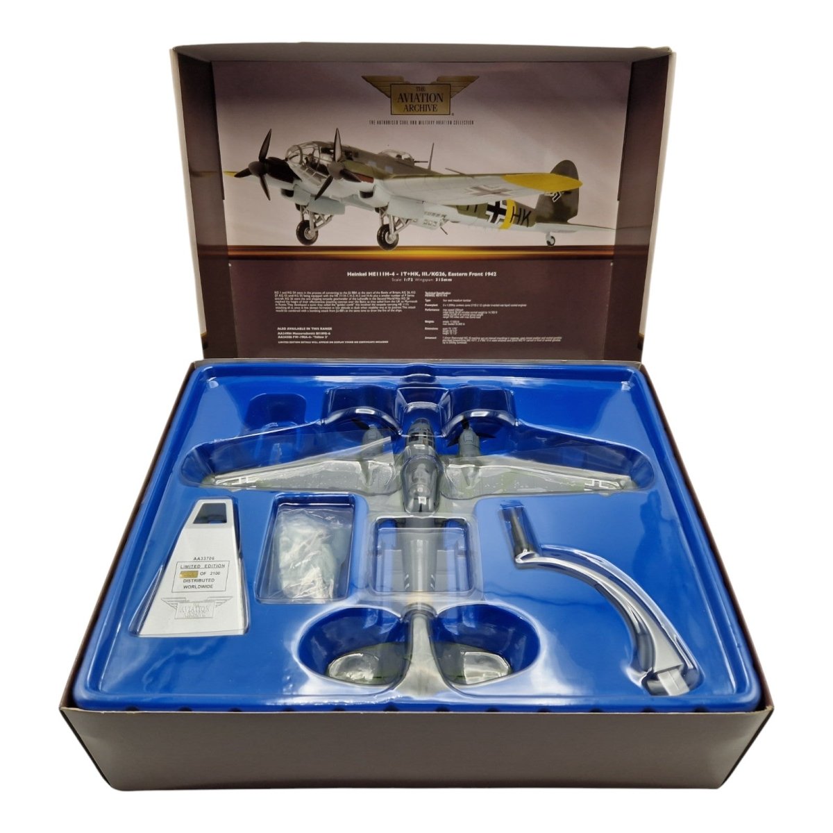 Corgi Aviation Archive 1:72 HE111H - 4, Eastern Front 1942, AA33706 - Corgi