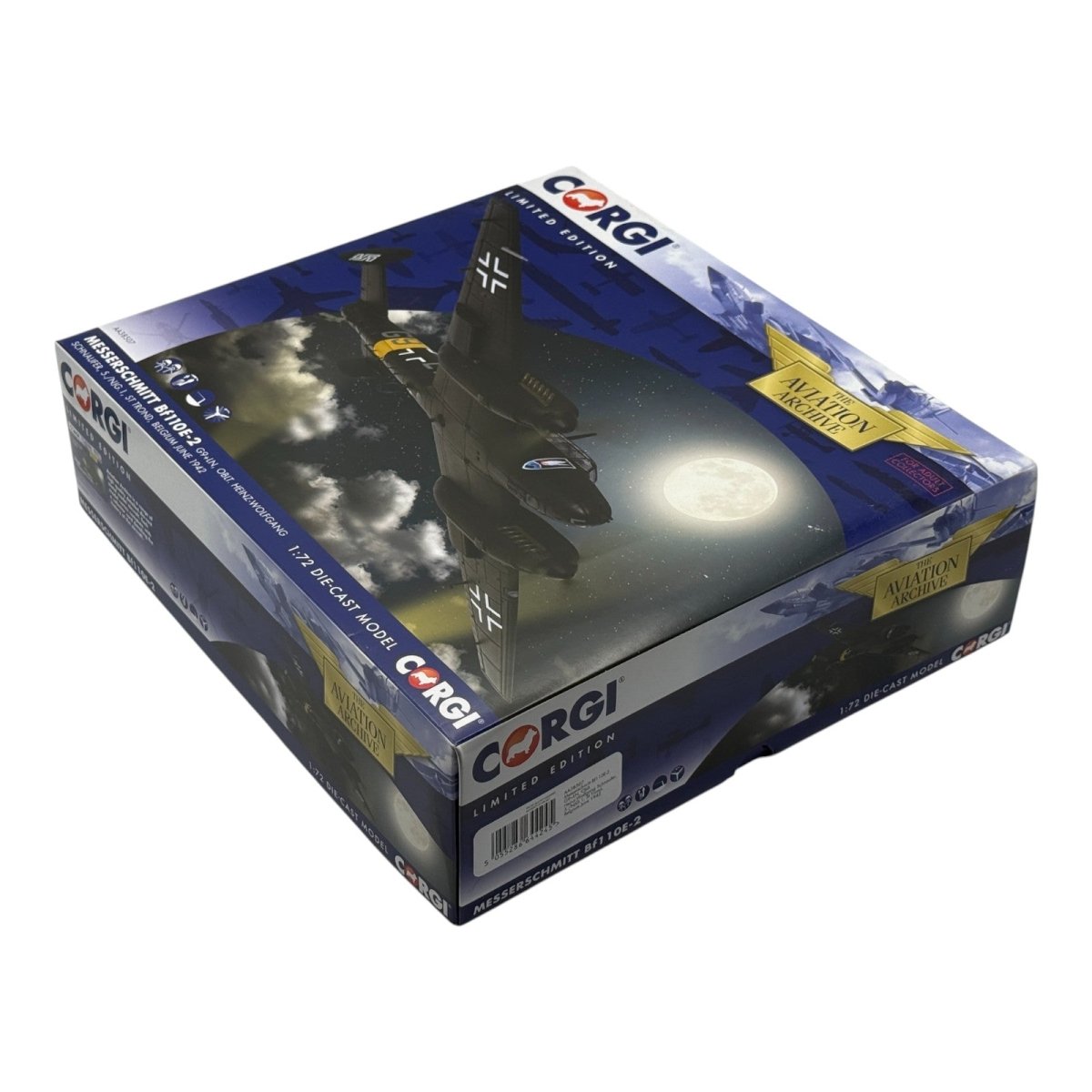 Corgi Aviation Archive 1:72 Messerschmitt Bf110E - 2, Belgium June 1942, AA38507 - Corgi