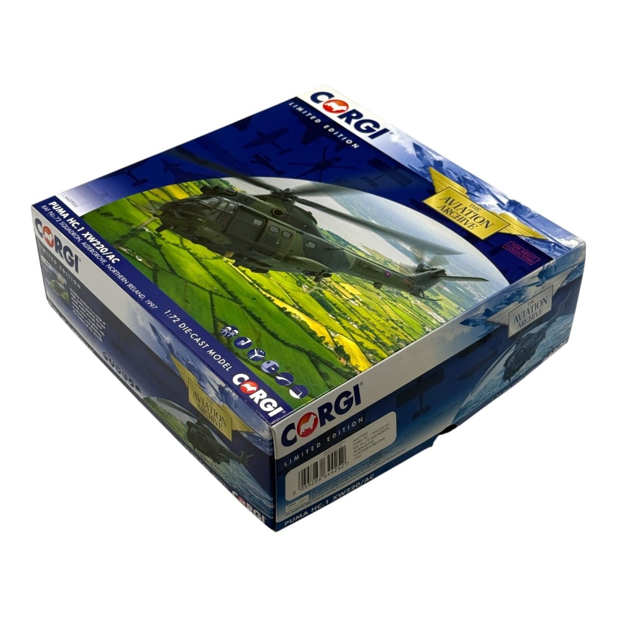 Corgi Aviation Archive 1:72 Puma HC.1 XW220/AC Aldergrove N.I. 1977, AA27005 - Corgi