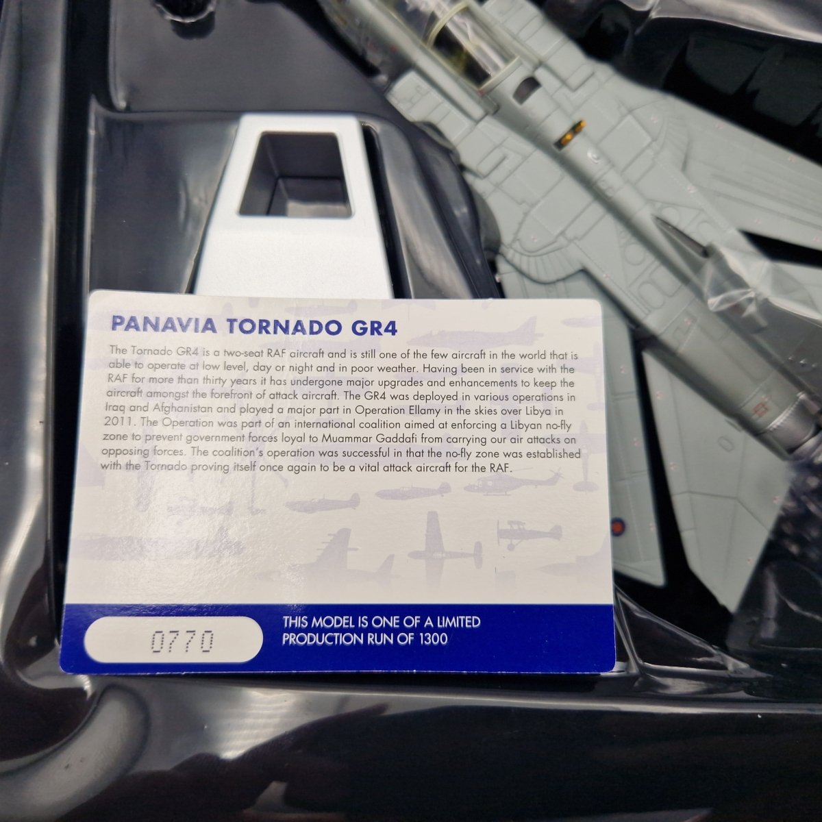 Corgi Aviation Archive 1:72 Tornado GR4 'Operation Ellamy' Libya AA33616 - Corgi