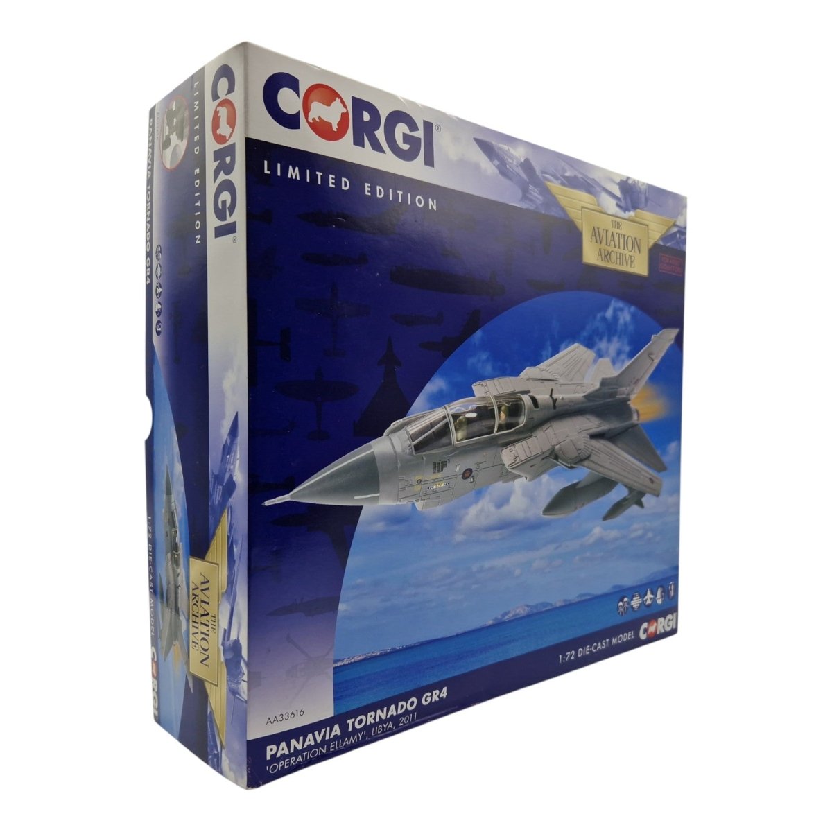 Corgi Aviation Archive 1:72 Tornado GR4 'Operation Ellamy' Libya AA33616 - Corgi