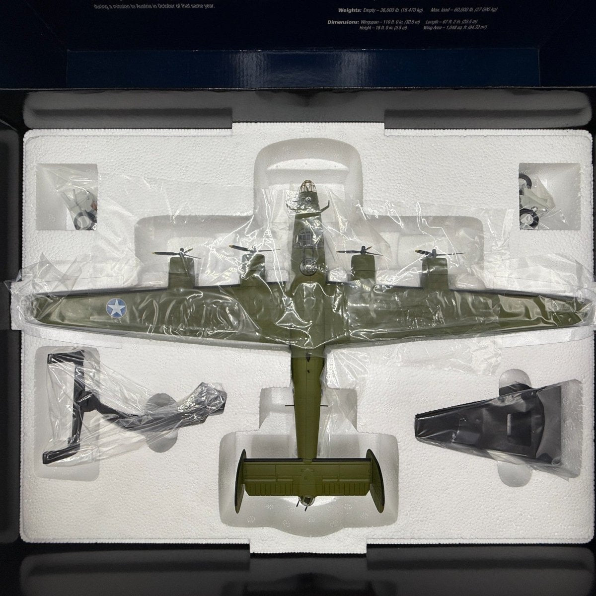 Corgi Aviation Archive 1:72 US34013 B - 24D Liberator Jerk’s Natural, Diecast NIB - Corgi