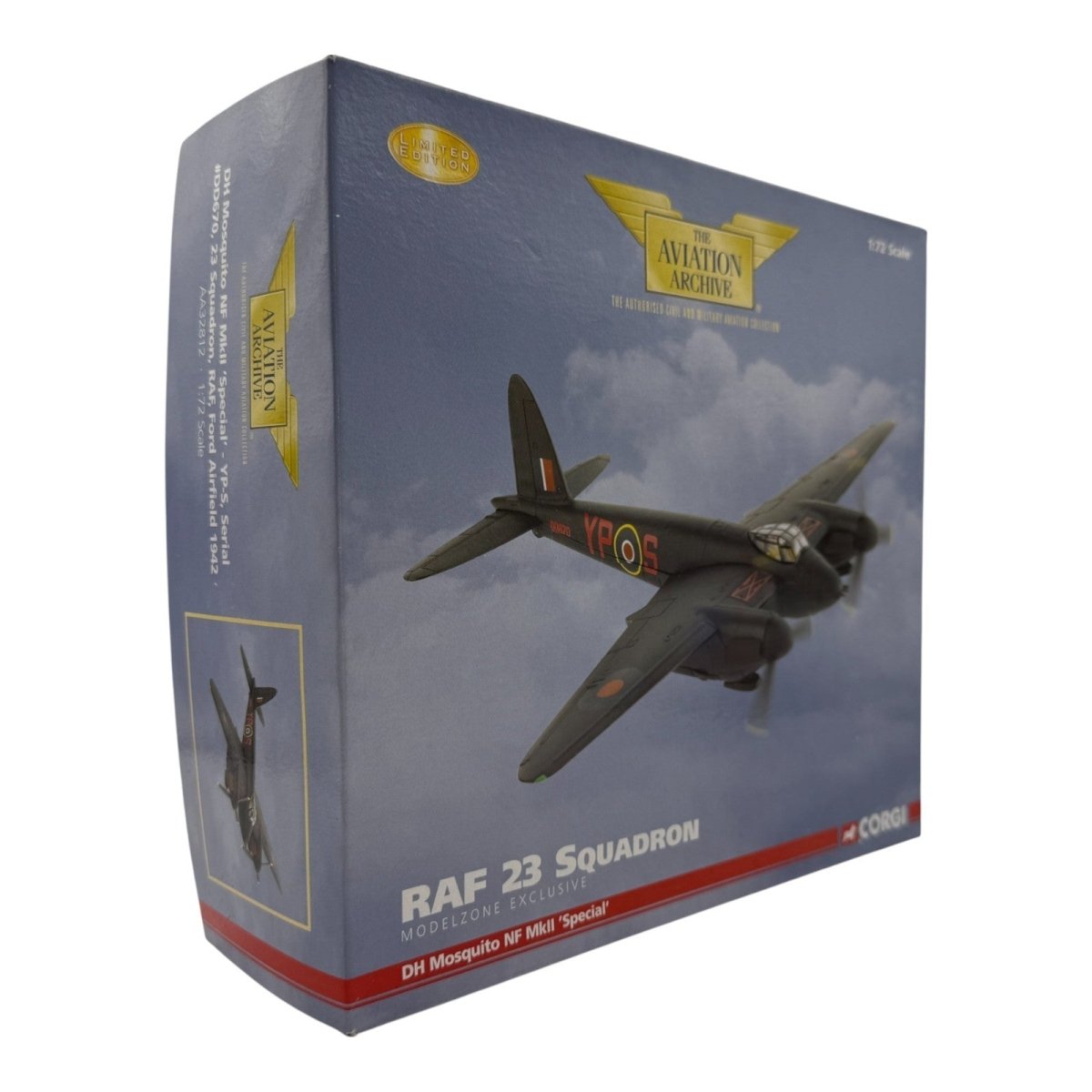Corgi Aviation Archive AA32812 1:72 DH Mosquito NF MkII Special YP - S 23 Sqn 1942 - Corgi