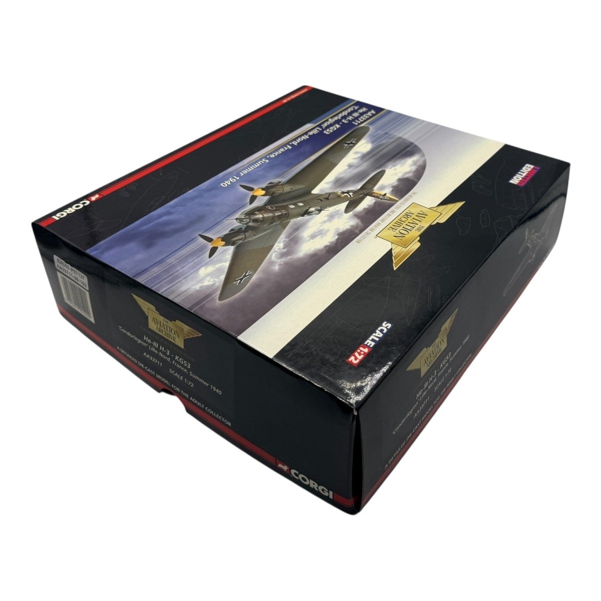 Corgi Aviation Archive AA33711 1:72 Heinkel He - 111 H - 3 KG53 Lille - Nord France - Corgi