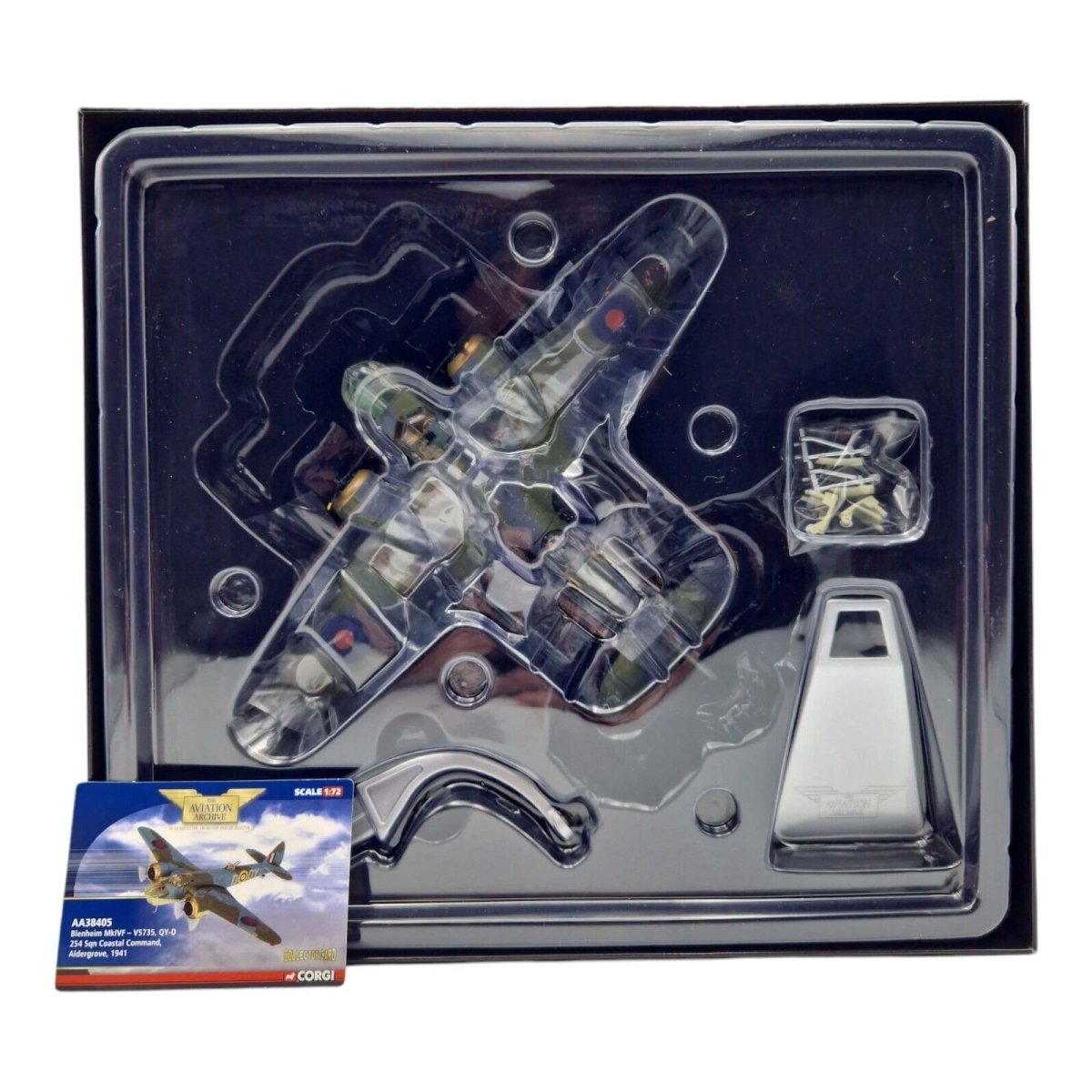 Corgi Aviation Archive 1:72 Bristol Blenheim MkIVF 254 Sqn Coastal Command 1941 AA38405 - Corgi