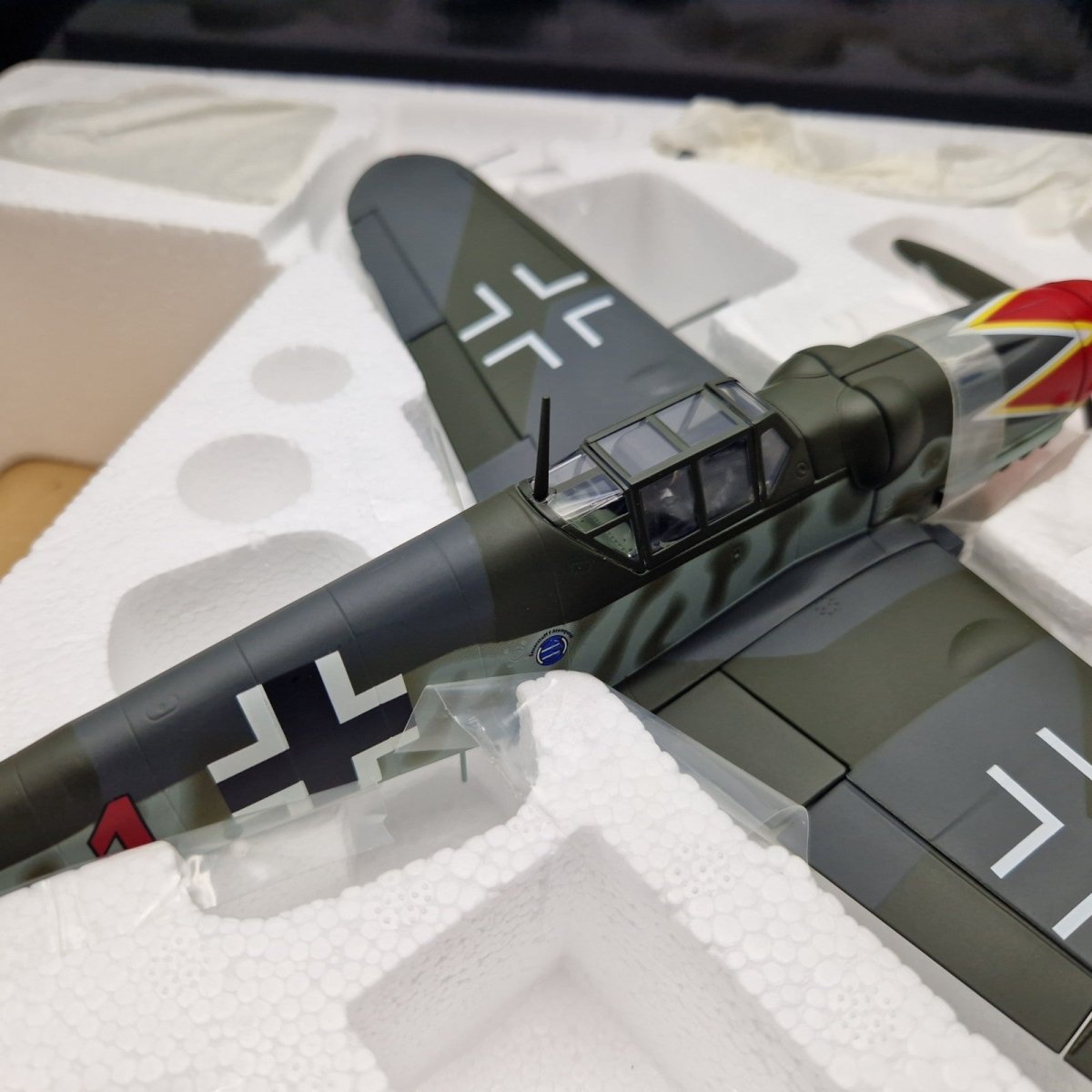 Corgi Aviation Archive BF109G - 6 "Red 1" Luftwaffe JG 50 AA34908 - Corgi