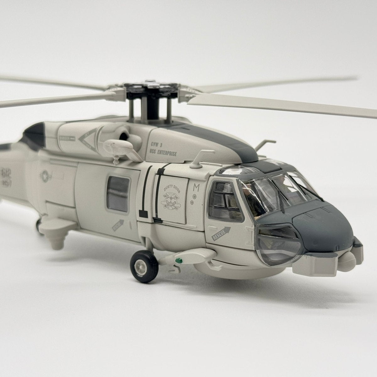 Corgi Aviation US35906 1:72 Sikorsky SH - 60F Ocean Hawk HS - 7 Dusty Dogs - Corgi