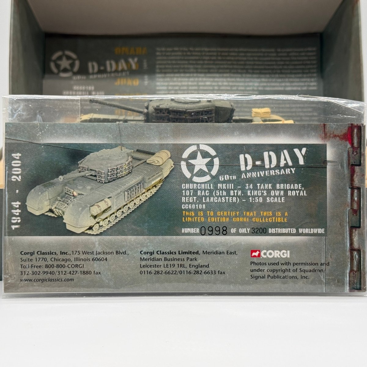 Corgi CC60108 1:50 Harland and Wolff Churchill MkIII British Army Normandy 1944 - Corgi