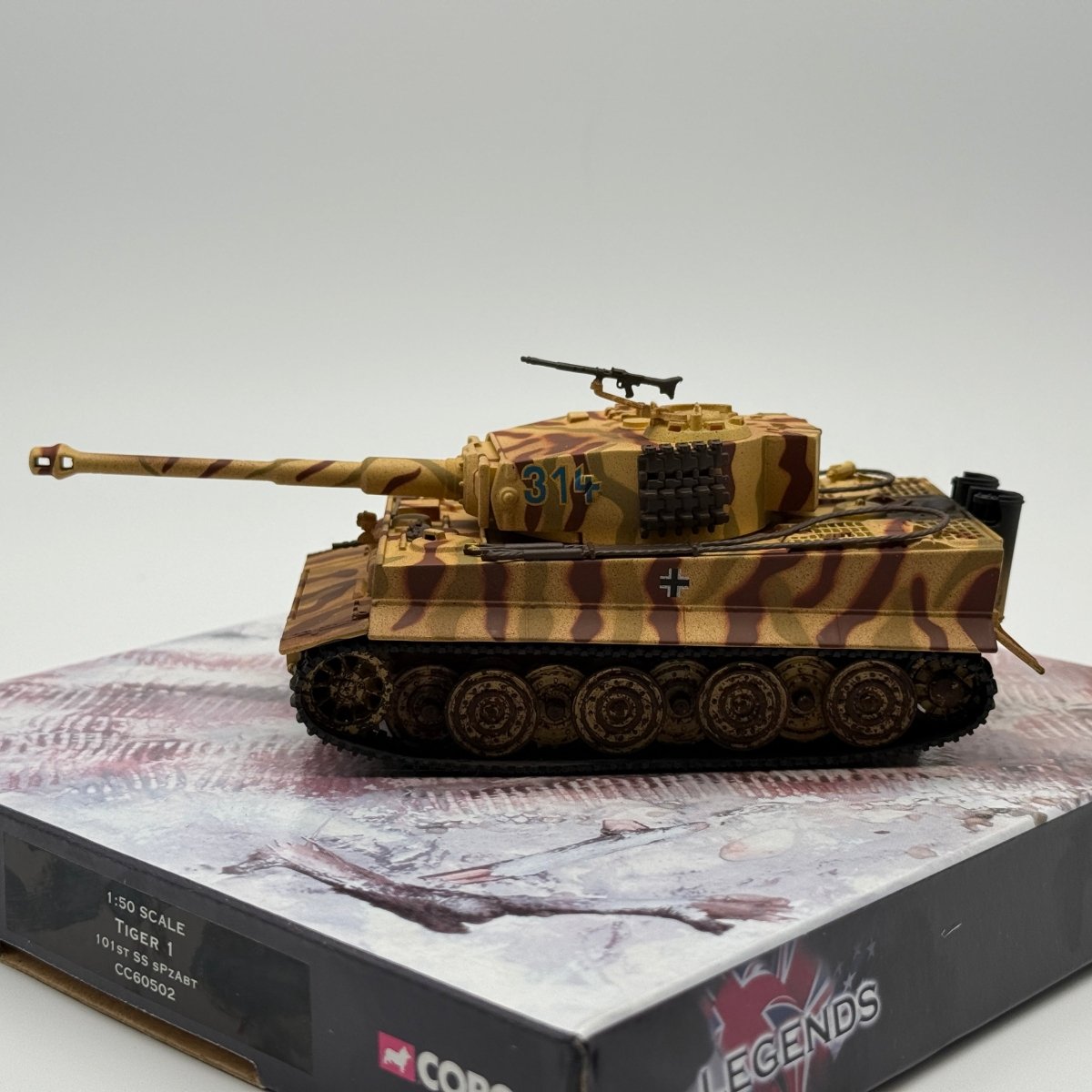 Corgi CC60502 1:50 Tiger I Tank German Army 101st SS sPzAbot Normandy 1944 - Corgi