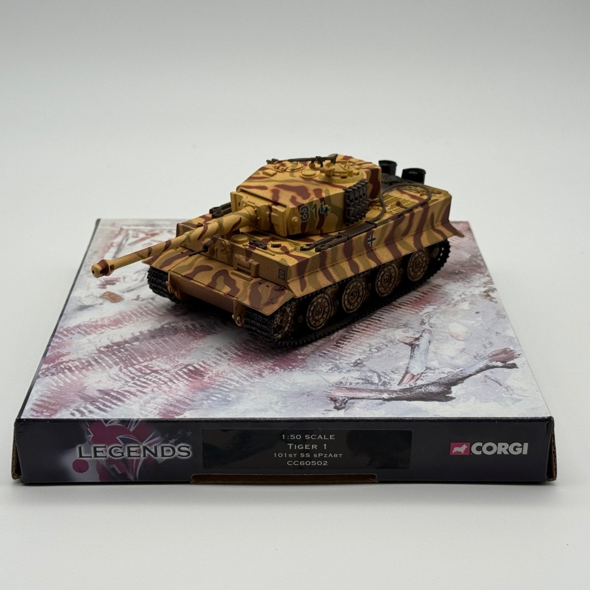 Corgi CC60502 1:50 Tiger I Tank German Army 101st SS sPzAbot Normandy 1944 - Corgi